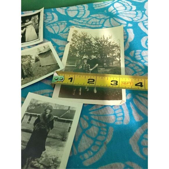 Antique Bundle of Photos Snapshots Early 1900 Black & White 6 PC - Picture 8 of 16